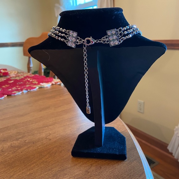 NWOT Ginger Snaps Facet Statement Necklace/Size 18-21” - Picture 4 of 4